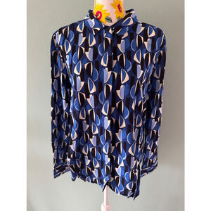 Women's Alexander Jordan Shirt, L, Blue